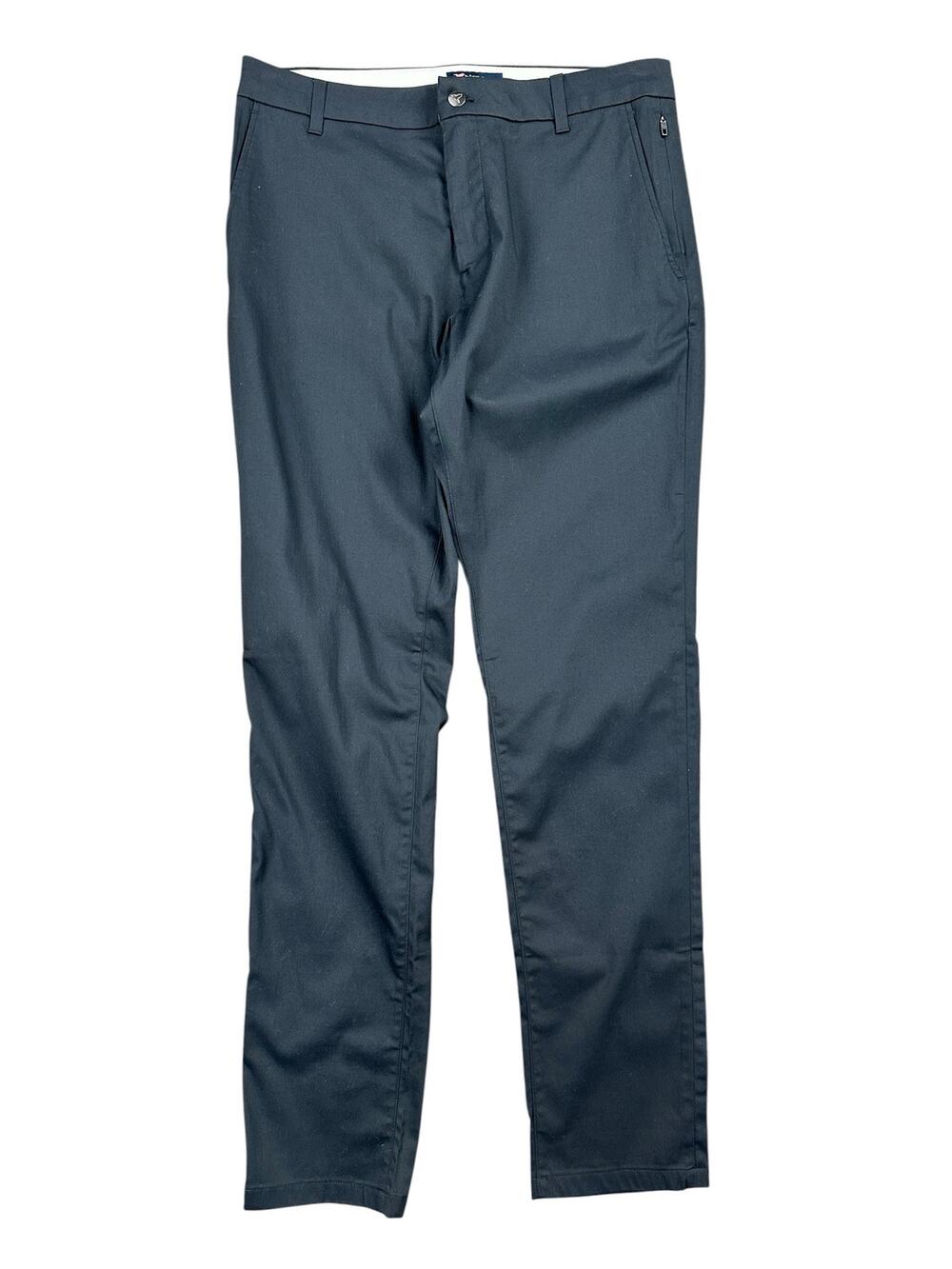 Birddogs Stretch Performance Khakis Black Dark Charcoal — 34x34